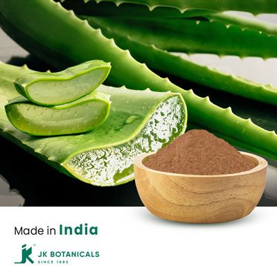 Aloe Vera Powder Steam Treated by JK Botanicals