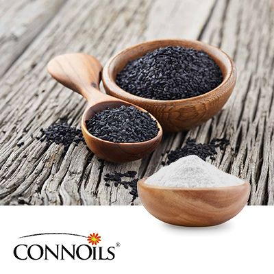 Black Cumin Oil Powder 50% on Gum Arabic and Tapioca Maltodextrin by Connoils