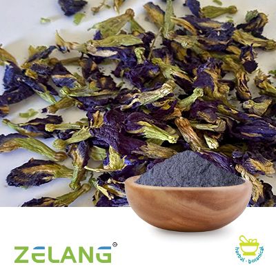 Blue Butterfly Pea Flower Powder by Zelang