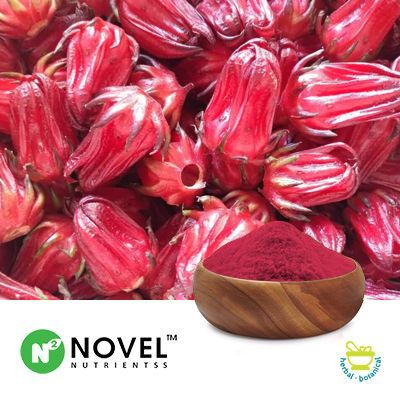Hibiscus Powder by Novel Nutrientss
