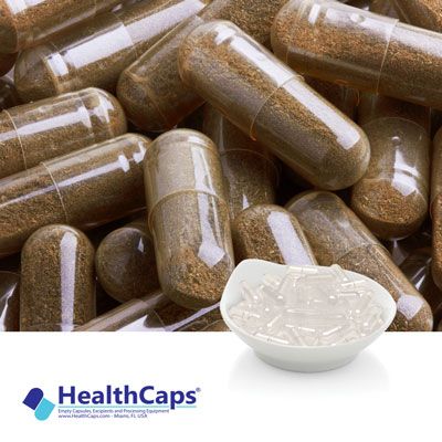Empty Pullulan Capsule Size 0 CLEAR / CLEAR  by HealthCaps