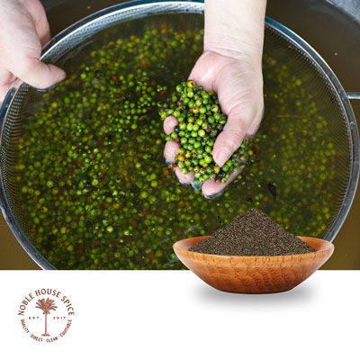 Black Pepper Fine Grind (24-36 mesh) by Noble House Spice