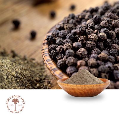 Black Pepper Powder 36+ by Noble House Spice
