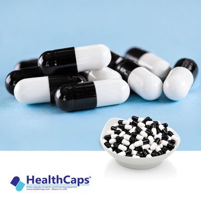 Size 00 G BLACK / WHITE by HealthCaps