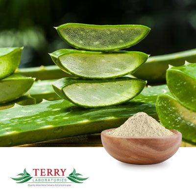 Terra-Pure™ Freeze-Dried Aloe Vera Juice Powder 200X (Inner Leaf-Squeezed) by Terry Laboratories