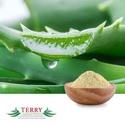 Terra-Pure™ Spray Dried Aloe Vera Juice Powder 200X (Inner Leaf-Squeezed) by Terry Laboratories