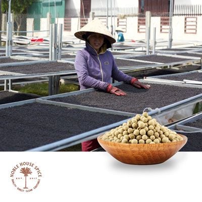 White Pepper, whole by Noble House Spice