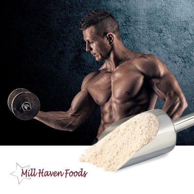 Instant Whey Protein Concentrate 80% w/ Sunflower Lecithin by Mill Haven Foods
