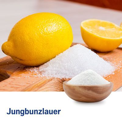 Citric Acid Monohydrate 30-80 mesh (Glucose syrup from maize) by Jungbunzlauer