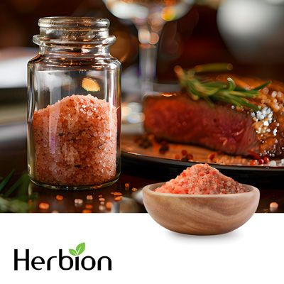 Dark Pink Himalayan Salt Coarse by Herbion Naturals