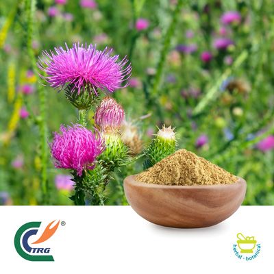 Milk Thistle Extract Silymarin≥80%, Silybin A.B.+Isosilybin A.B.≥30% by Hanzhong TRG