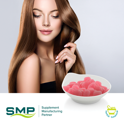 Vegan Biotin Gummies (Strawberry Flavor) by SMP