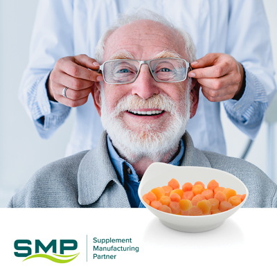Sugar-Free Eye Care Gummies (Orange Apple Flavor) by SMP
