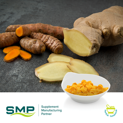 Turmeric & Ginger Gummies (Tropical Flavor) by SMP