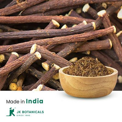 Licorice Root Cut (C S 5-8 MM) Steam treated by JK Botanicals