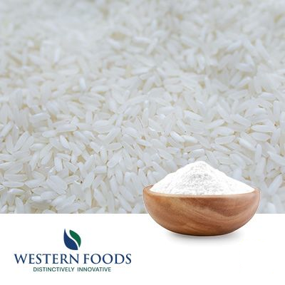 Medium Grain White Fine Rice Flour (80211) by Western Foods