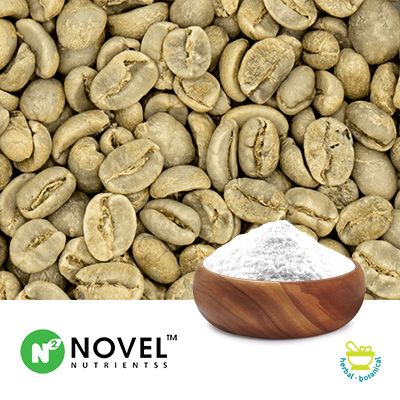 Natural Caffeine 99%(Green Coffee Bean Extract) by Novel Nutrientss