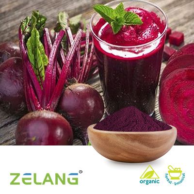 Organic Beet Root Juice Powder (NLT 25% Betalains) by NanJing Zelang