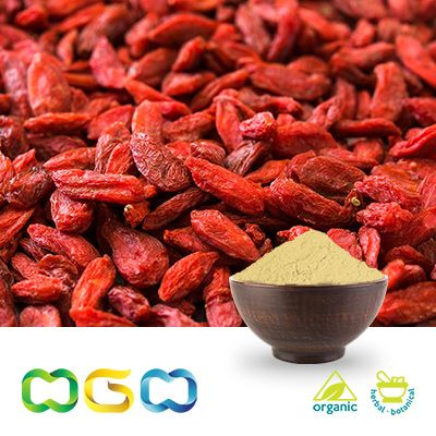 Organic Goji Berry Juice Powder 20% Polysaccharide by Herb Green Health