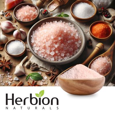 Dark Pink Himalayan Salt Super-Fine (0.1-0.3 mm) by Herbion Naturals