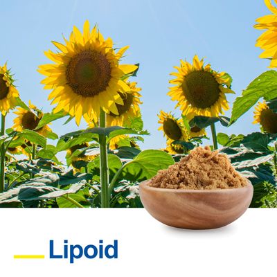 Fat Free Sunflower Lecithin (Non-GMO) with 60% Phosphatidylcholine by Lipoid GmbH