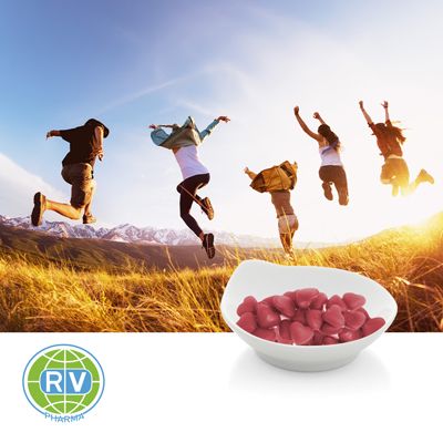 Sugar Free Multivitamin 2.5g Strawberry Flavor Gummy by RV Pharma