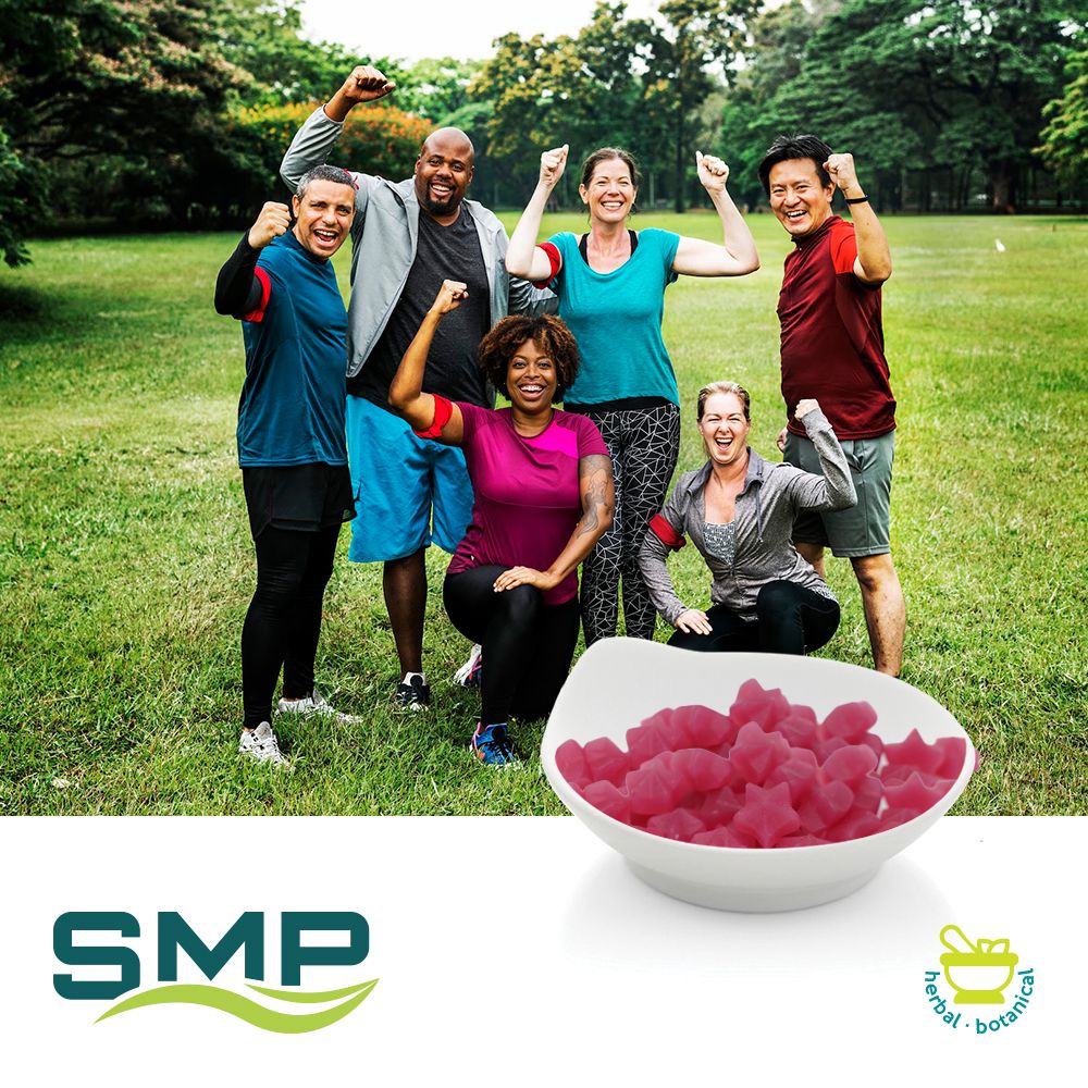 1,500mg** Sugar-Free Polygonum Cuspidatum (Resveratrol) Gummy by SMP