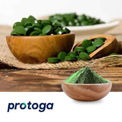 Protoga® Chlorella Pyrenoidosa Powder (Non-Broken Cell) by Zhuhai Protoga Biotech