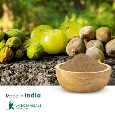 Triphala extract 40% Tannins By Titration by JK Botanicals