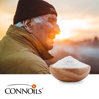 Wild Alaskan Salmon Oil Powder 50% on Tapioca Maltodextrin by Connoils